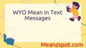 Read more about the article What Does WYO Mean in Text Messages? (You’ll Be Surprised)