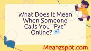 Read more about the article What Does It Mean When Someone Calls You “Fye” Online? 💬