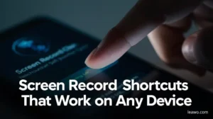 Read more about the article Screen Record Shortcuts That Work on Any Device