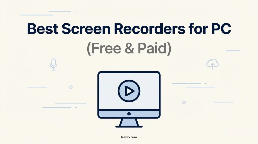 Best Screen Recorders for PC: Top Tools for Every User (Free & Paid)