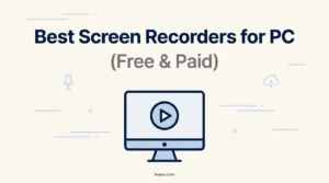 Read more about the article Best Screen Recorders for PC: Top Tools for Every User (Free & Paid)